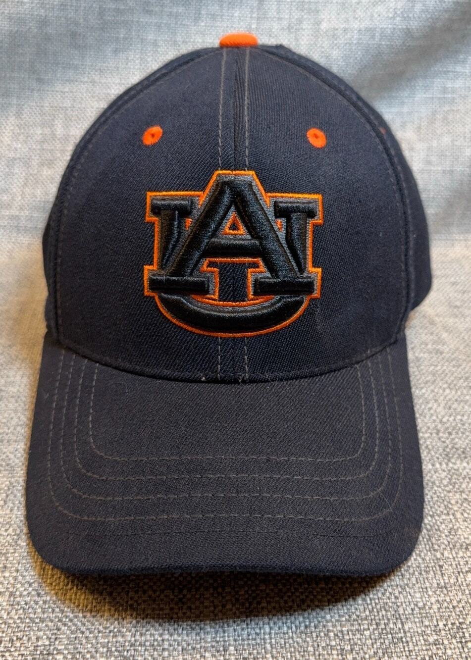 Auburn Tigers Zephyr XL Stretch Fit Hat Black Orange NCAA College Cap